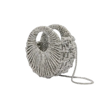 Load image into Gallery viewer, Luxury Crystal Hand-Woven Handbag