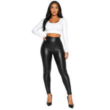 Load image into Gallery viewer, Faux Leather Leggings