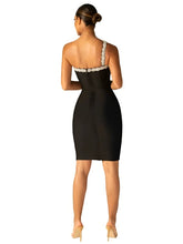 Load image into Gallery viewer, One Strap Crystal Dress-Modern Baby Las Vegas