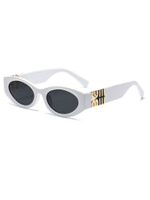 Load image into Gallery viewer, Cat Eye Vintage Gold Accent Sunglasses-Modern Baby Las Vegas