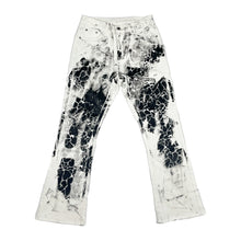 Load image into Gallery viewer, Crackled Paint Bootleg Denim Jeans-Modern Baby Las Vegas