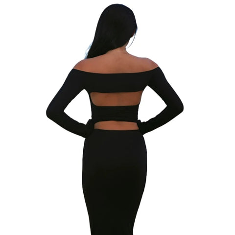 Off-The-Shoulder Open Back Top-Modern Baby Las Vegas