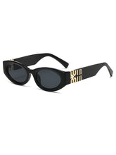 Load image into Gallery viewer, Cat Eye Vintage Gold Accent Sunglasses-Modern Baby Las Vegas