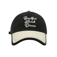 Load image into Gallery viewer, Color Block Letter Baseball Cap-Modern Baby Las Vegas