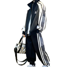 Load image into Gallery viewer, Patch Bandana Striped Tracksuit-Modern Baby Las Vegas