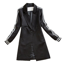 Load image into Gallery viewer, Striped Letter Blazer-Modern Baby Las Vegas