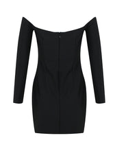 Load image into Gallery viewer, Crystal Beaded Bra Mini Dress-Modern Baby Las Vegas