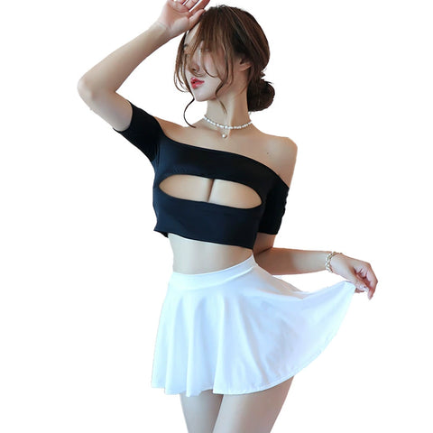 Short Sleeve Off The Shoulder Top-Modern Baby Las Vegas