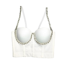 Load image into Gallery viewer, Crystal Bralette Top-Modern Baby Las Vegas