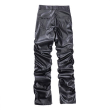 Load image into Gallery viewer, Ruched Leather Pants-Modern Baby Las Vegas
