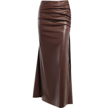 Load image into Gallery viewer, Brown Split Skirt Set-Modern Baby Las Vegas