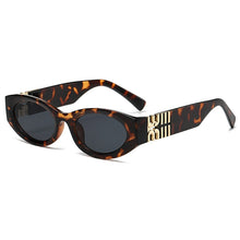 Load image into Gallery viewer, Cat Eye Vintage Gold Accent Sunglasses-Modern Baby Las Vegas