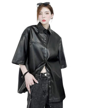 Load image into Gallery viewer, Embroidered Leather Top-Modern Baby Las Vegas