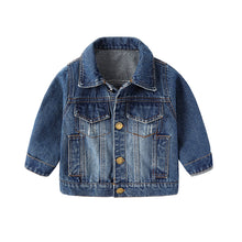 Load image into Gallery viewer, Button Denim Jacket-Modern Baby Las Vegas