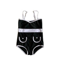 Load image into Gallery viewer, Black And White Contrast Swimsuit-Modern Baby Las Vegas