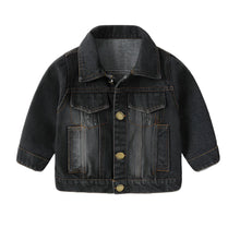 Load image into Gallery viewer, Button Denim Jacket-Modern Baby Las Vegas