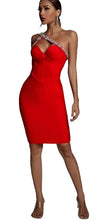 Load image into Gallery viewer, One Strap Crystal Dress-Modern Baby Las Vegas