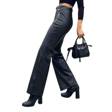 Load image into Gallery viewer, Folded Leather Pants-Modern Baby Las Vegas