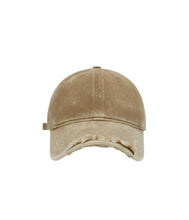 Load image into Gallery viewer, Ripped Denim Baseball Cap-Modern Baby Las Vegas