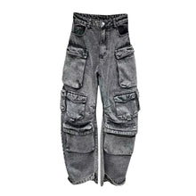 Load image into Gallery viewer, Ash Multi-Pocket Denim Jeans-Modern Baby Las Vegas