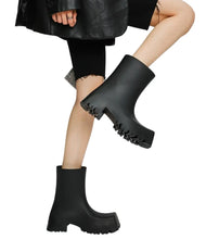 Load image into Gallery viewer, Square-Toe Rain Boots-Modern Baby Las Vegas