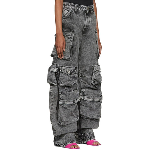 Vintage Pocket Denim Jeans-Modern Baby Las Vegas