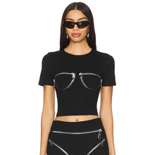 Load image into Gallery viewer, Zipper Bralette Top