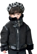 Load image into Gallery viewer, Suede Buckle Coat-Modern Baby Las Vegas