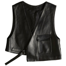 Load image into Gallery viewer, Irregular Leather Vest-Modern Baby Las Vegas