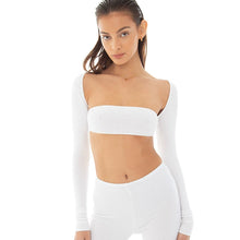 Load image into Gallery viewer, Square Shoulder Crop Top-Modern Baby Las Vegas