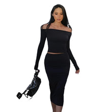 Load image into Gallery viewer, Off-The-Shoulder Open Back Top-Modern Baby Las Vegas