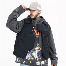 Load image into Gallery viewer, Solid Asymmetric Cotton-Padded Vest-Modern Baby Las Vegas