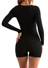 Load image into Gallery viewer, Square Neck Shorts Jumpsuit-Modern Baby Las Vegas