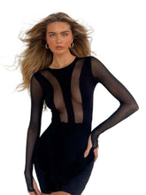 Load image into Gallery viewer, Tide Mesh Mini Dress-Modern Baby Las Vegas