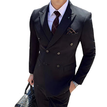 Load image into Gallery viewer, Double-Breasted Fitted Suit-Modern Baby Las Vegas