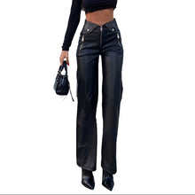 Load image into Gallery viewer, Folded Leather Pants-Modern Baby Las Vegas