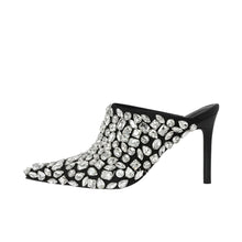 Load image into Gallery viewer, Luxury Crystal Mule Sandals-Modern Baby Las Vegas