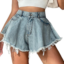 Load image into Gallery viewer, Rugged Edge Denim Shorts