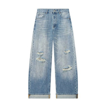 Load image into Gallery viewer, Ripped Denim Jeans