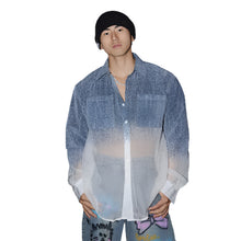 Load image into Gallery viewer, Blue Ombre Mesh Top-Modern Baby Las Vegas