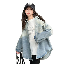 Load image into Gallery viewer, Ombre Denim Top