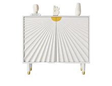 Load image into Gallery viewer, Pleated Wooden Cabinet
