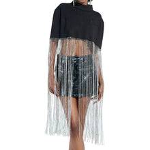 Load image into Gallery viewer, Fringe Crop Shawl