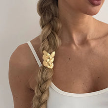Load image into Gallery viewer, Metal Braid Elastic Hair Band