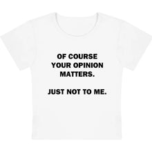 Load image into Gallery viewer, Fashion Letter T-Shirt-Modern Baby Las Vegas