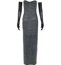 Load image into Gallery viewer, Full Crystal Dress With Gloves-Modern Baby Las Vegas