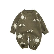 Load image into Gallery viewer, Sun And Moon Sweater Romper