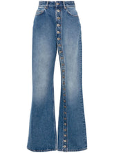 Load image into Gallery viewer, One-Sided Button Denimm Jeans-Modern Baby Las Vegas