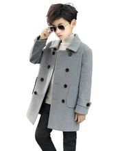 Load image into Gallery viewer, Button Wool Coat-Modern Baby Las Vegas