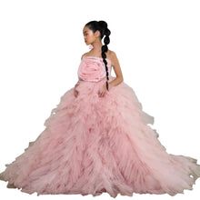 Load image into Gallery viewer, Luxury Floral Design Flutter Dress-Modern Baby Las Vegas